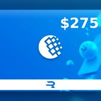 Rewarble WebMoney USD 275 Подарочная карта