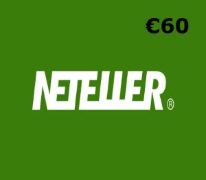 Neteller €60 Подарочная карта EU