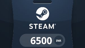 Steam Карта пополнения ₹6500 INR Код активации
