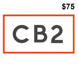 CB2 $75 Подарочная карта US