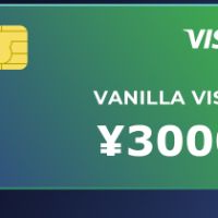 Vanilla VISA ¥3000 JP