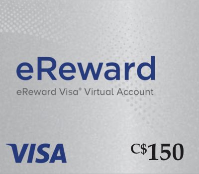 Prepaid Visa eReward CAD 150 Gift Card CA