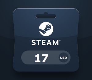 Steam Подарок Карта USD 17 TR Код активации
