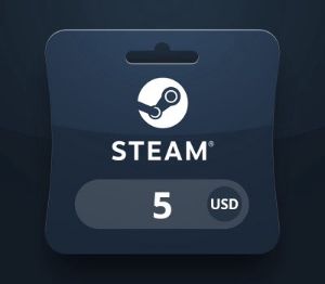 Steam Wallet USD 5 Подарочная карта US