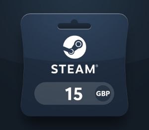 Steam Wallet GBP 15 Подарочная карта UK