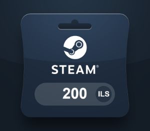 Steam Wallet ILS 200 Подарочная карта IL