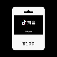 TikTok (Douyin) CNY 100 Подарочная карта CN