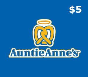 Auntie Anne's $5 Подарочная карта US