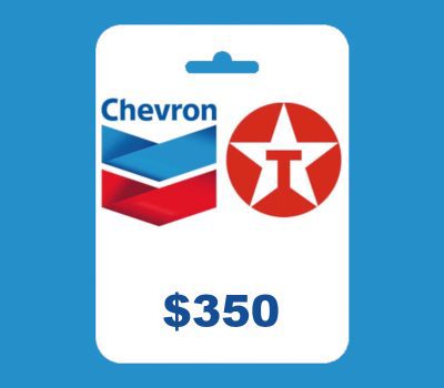 Chevron and Texaco USD 350 Gift Card US