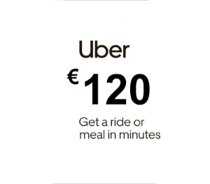 Uber EUR 120 Подарочная карта ES