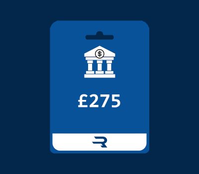 Rewarble Bank Transfer GBP 275 Подарочная карта