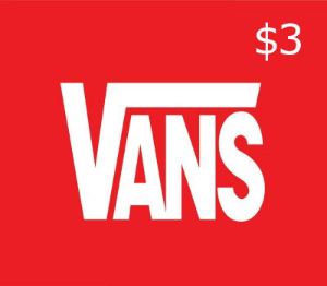 Vans $3 Подарочная карта US