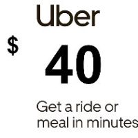 Uber USD 40 Voucher