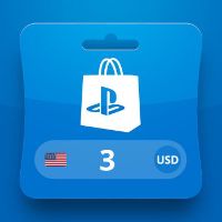 PlayStation Network Карта USD 3 Подарочная карта US