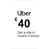 Uber €40 IT Подарочная карта