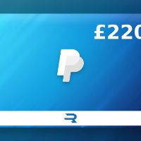 Rewarble PayPal GBP 220 Подарочная карта UK