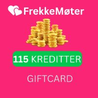 FrekkeMøter.no 115 Credits Подарочная карта