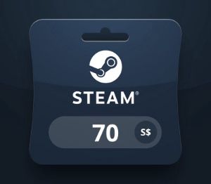 Steam Wallet SGD 70 Подарочная карта SG