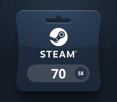 Steam Wallet SGD 70 Подарочная карта SG