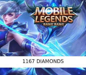 Mobile Legends - 1167 Diamonds MENA Ключ