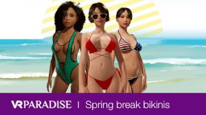 VR Paradise - Outfits Pack - Spring Break Bikinis DLC PC Steam CD Key