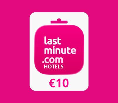 Lastminute.com Hotels EUR 10 Gift Card FR