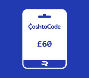 Rewarble CashtoCode GBP 60 Подарочная карта UK