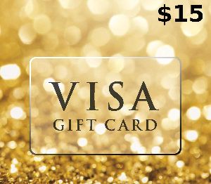 Visa Подарочная карта $15 US