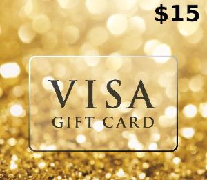 Visa Подарочная карта $15 US