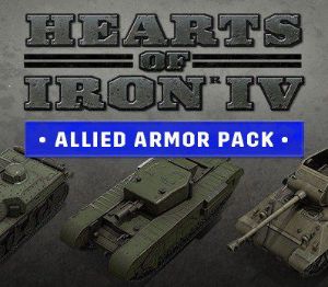 Hearts of Iron IV - Allied Armor Pack DLC PC Steam Ключ