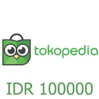 Tokopedia 100000 IDR Подарочная карта ID
