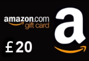 Amazon £20 Подарочная карта UK