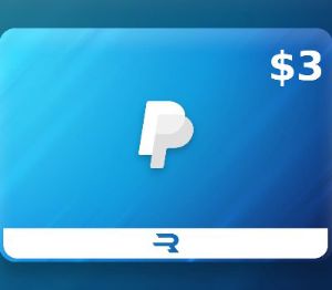 Rewarble PayPal USD 3 Подарочная карта