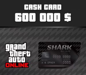 Grand Theft Auto Online - $600,000 Bull Shark Cash Карта PC Код активации