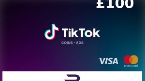 Rewarble TikTok GBP 100 Подарочная карта