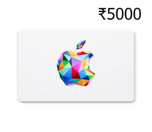 Apple ₹5000 Подарочная карта IN