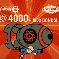 Fallout 76 - 4000 (+1000 Bonus) Atoms XBOX One Ключ