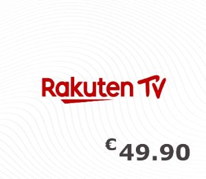 Rakuten TV EUR 49.90 Подарочная карта FR