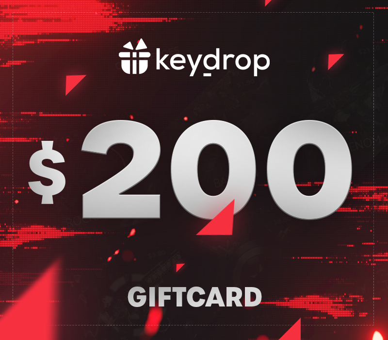 Key-Drop Подарочная карта $200 Code