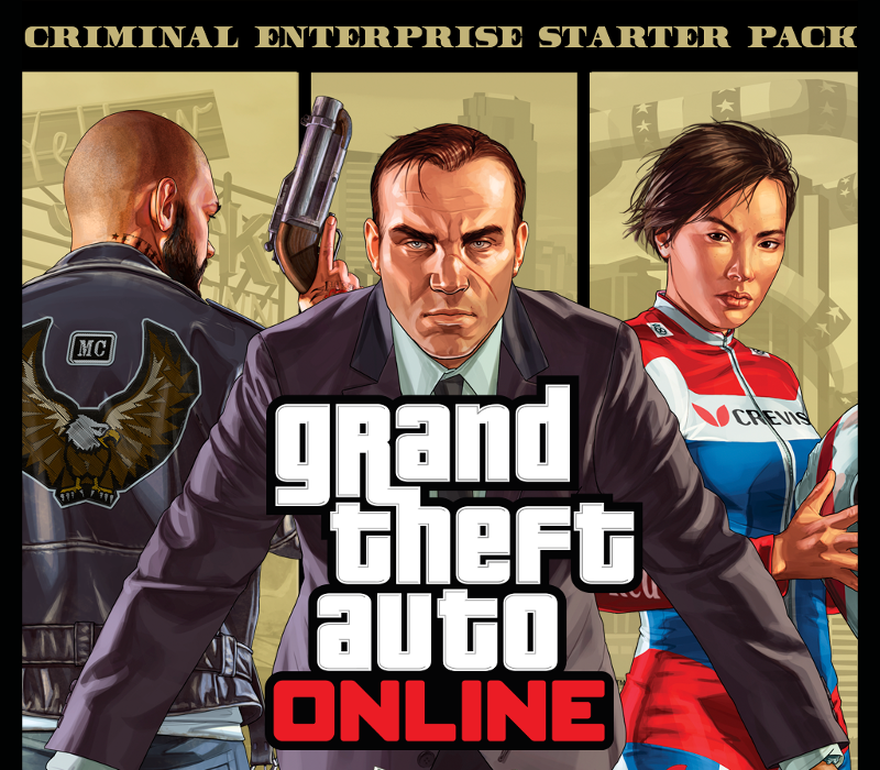 Grand Theft Auto V - Criminal Enterprise Стартовый набор DLC EU (without DE) PS4 Ключ
