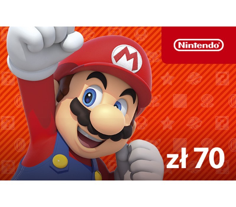 Nintendo eShop Предоплаченная карта PLN 70 Key PL