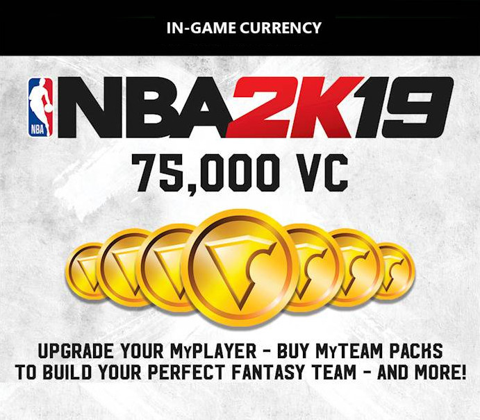 NBA 2K19 - 75,000 VC Pack DLC XBOX One Ключ