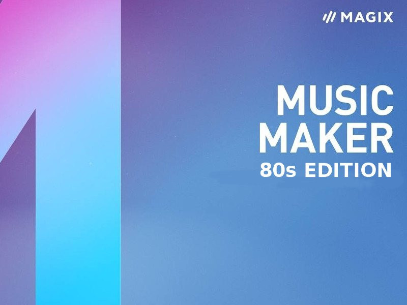 MAGIX Music Maker 80s издание Ключ