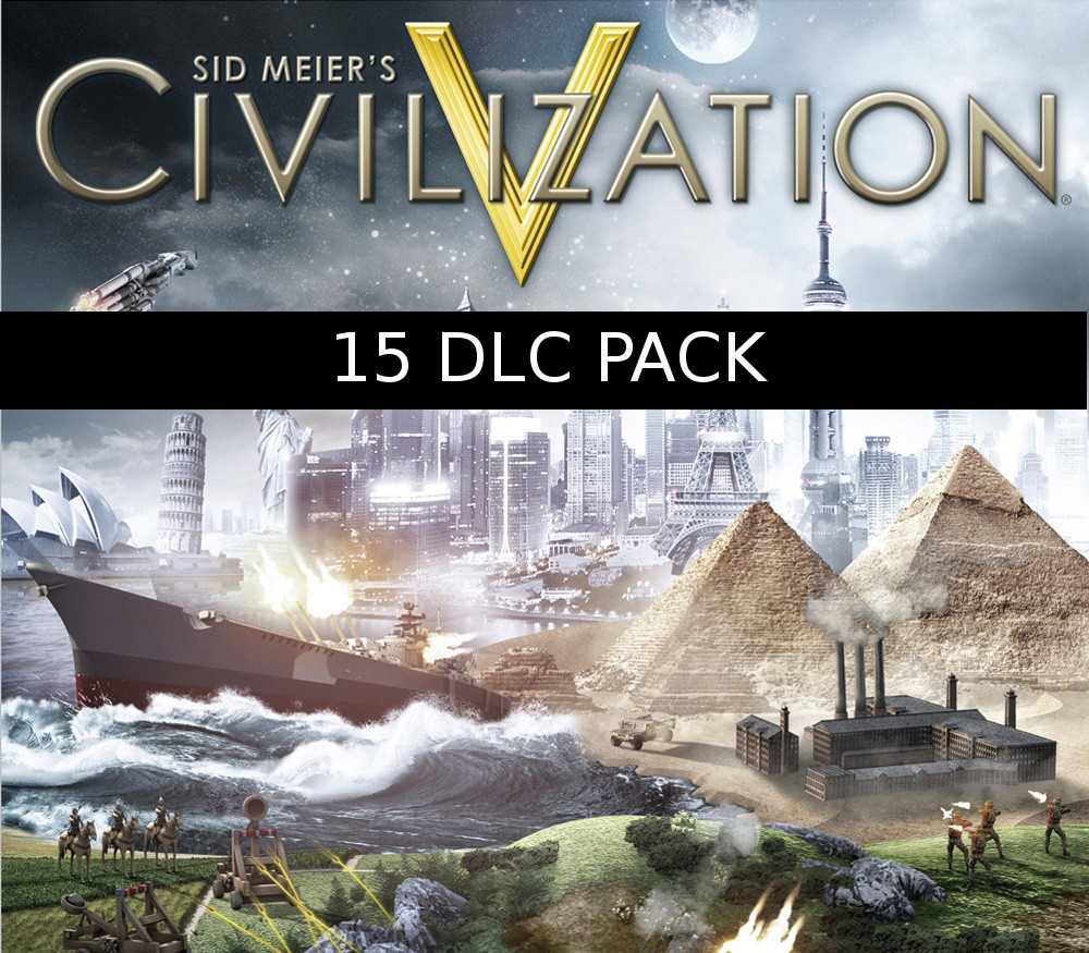 Sid Meier's Civilization V - 15 DLC Pack Steam Ключ
