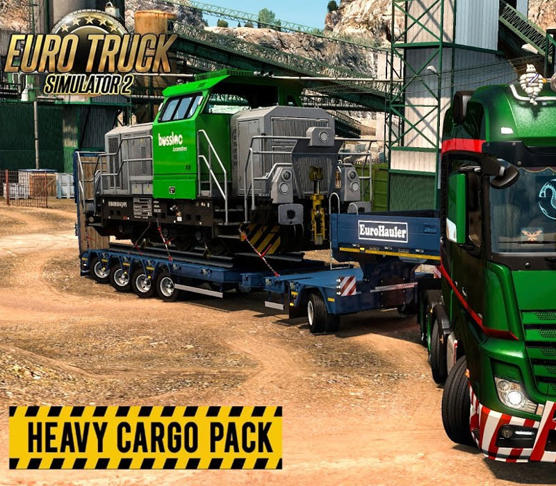 Euro Truck Simulator 2 - Heavy Cargo Pack DLC LATAM Steam Ключ