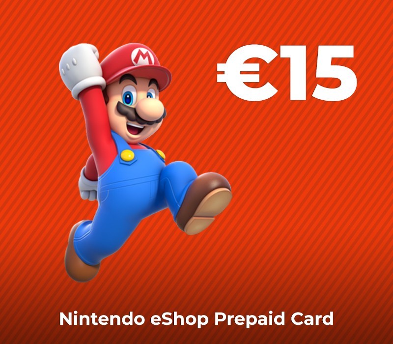 Nintendo eShop Предоплаченная карта EUR 15 Key ES