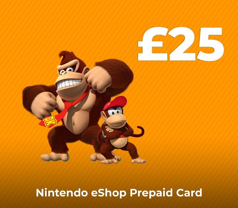 Nintendo eShop Предоплаченная карта GBP 25 Ключ UK