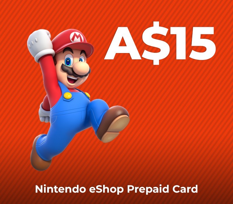 Nintendo eShop Предоплаченная карта A$15 AU Key