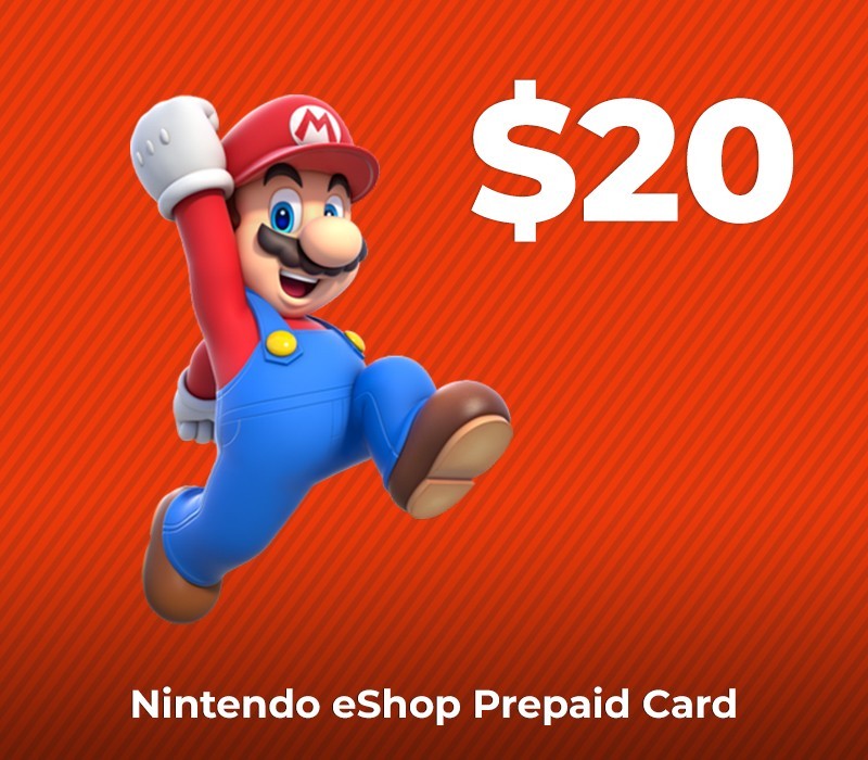 Nintendo eShop Предоплаченная карта $20 CA Key