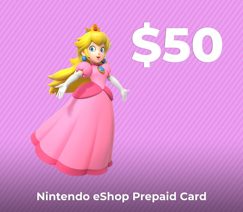 Nintendo eShop Предоплаченная карта $50 CA Key
